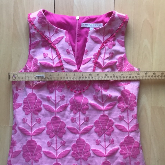 NWOT Trina Turk Pink Lemonade Dress - Picture 9 of 11